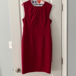 Adrianna Papell size 10 cranberry red dress